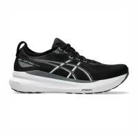 【asics 亞瑟士】GEL-Kayano 31 4E 男 慢跑鞋 超寬楦 路跑 緩震 支撐 黑白(1011B868-002)