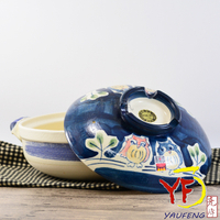 【堯峰陶瓷】日本製萬古燒9號貓頭鷹砂鍋(4-5人適用) 免運|下單就送好禮