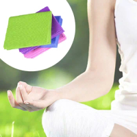 Foldable Yoga Mat Environmentally Friendly PVC Non-slip Pad for Travel Home Yoga Pilates Cushions