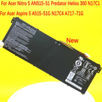 New AC14B8K AC14B3K For Acer Nitro 5 AN515-51 Predator Helios 300 N17C1 For Acer Aspire 5 A515-51G N17C4 ES1-572 Laptop Battery