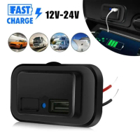 5V 3.1A Universal Car Charger Dual USB Port LED Car Fast Charger Socket Power Outlet Accessories Aut