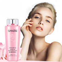 400ml Moisturizing Rose Pink Water Shrink Pores Oil Control Repair Dry Moisturizing Water Toner Face Skin Care