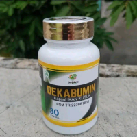 DEKABUMIN Kapsul Ekstrak Ikan Kutuk 30 Kapsul - 100% Ikan Kutuk, Suplemen Kesehatan