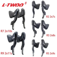 Ltwoo Road Manual Shift Lever R2/R3/R5/R7/R9 Bicycle 2 X7/8/9/10/11 Speed Rear Dial Shift Brake