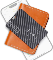 สำหรับ [Apple MFi Certified] Air-Tag (เฉพาะ iOS) เครื่องติดตามบลูทูธพร้อม Apple Find My กระเป๋าสตางค