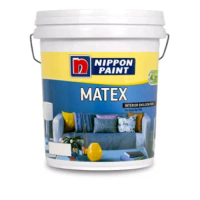 Nippon Paint Matex - Sơn Nội Thất Emulsion Chất Lượng Cao Cho Không Gian Ấm Áp 15L-5L