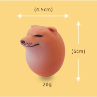 Mô hình quả trứng Shiba Inu ngộ nghĩnh Toy Đồ Chơi