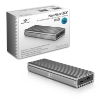 【Vantec 凡達克】NexStar SX M.2 NVMe SSD to USB 3.1 Gen 2 Type C 外接盒(NST-205C3-SG)