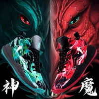 喬丹青年聯名科比紀念款鴛鴦籃球運動鞋春秋男士學生球鞋白虎青龍
