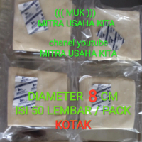 KULIT DIMSUM/PANGSIT 8 CM KOTAK TIPIS DAN HIGIENIS