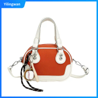 [Yilingwan]Premium Spliced Sling Bag Handbag for Women