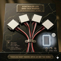 saklar touchscreen  cermin LED strip 3 color