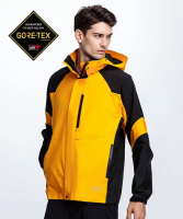 【JORDON 橋登】電視購物 三冠王 防水防風GORE-TEX + POLARTEC 刷毛內拉鍊套合二合一外套#拿鐵色_M-拿鐵色,M