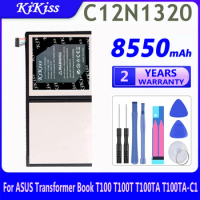 KiKiss C12N1320 8550mAh Battery For ASUS T100T TABLET for Transformer Book T100TAF T100TA Batteria + Tracking Number