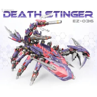 ZZA Original Model Kit ZOIDS AGGRESSIVE Death Stinger Anime Action Assembly Robot Model Gift for Boy