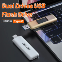 OTG USB Flash Drive Type C Pen Drive for Android Smart Phone /PC 128GB 64GB 32GB 16GB USB Stick 3.0 Pendrive for Type-C Device