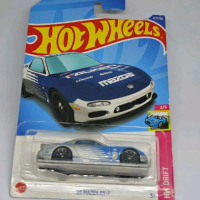 Hot Wheels Mobil Diecast Mazda RX-7 Drift 2/5 Edisi 17/750 Koleksi Mainan Anak