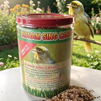 Kunam Sing Pakan Burung Kenari 350g kaleng - Pakan Terbaik untuk Burung kenari