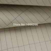 BLOCK EMF Earth Silver Cotton Fabric In Ripstop Type