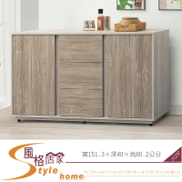 《風格居家Style》莫德納5尺餐櫃 128-3-LD