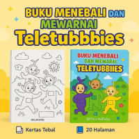 DpinxAaTivityBuku Gambar Menebali dan Mewarnai Teletubbies Karakter Lucu – Edukasi & Hiburan Kreati