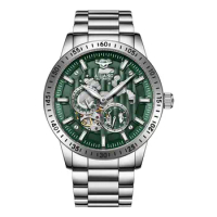 AILANG Top Brand Luxury Original Mechanical Men Watches Creative Hollow Automatic Fashion Casual Waterproof Watch for Men