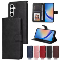 For Samsung Galaxy A35 5G Flip Case Retro Leather cases Wallet Book Card Holder Protect Cover For Samsung Galaxy A35 Phone Bags