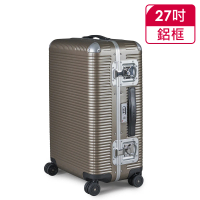 【FPM MILANO】BANK LIGHT Almond系列 27吋行李箱 摩登金 -平輸品(A1906801722)