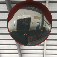 交通凸面鏡道路80cm廣角鏡車庫反光凸透鏡室內外轉彎球面鏡