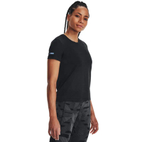 【UNDER ARMOUR】UA官方直營 女 Seamless Stride 短袖T-Shirt_1375698-001(黑)