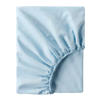 BRUKSVARA 雙人加大床包, 藍色, 180x200 公分