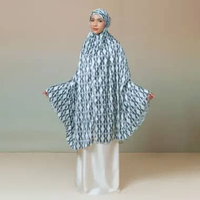 Lozy Hijab - Tied Prayer Set (Mukena Bahan Silk Set Pattern Motif 2in1 Koleksi Raya Lebaran 2026) Na