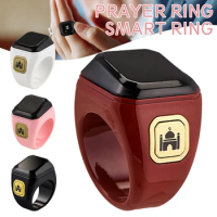 Digital Tasbeeh Tasbih Finger Counter Portable Rechargeable Azan Alarm Clock Birthday Gifts