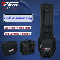 Pgm Golf Aviation Bag Waterproof Golf Bag Travel With Wheels Large Capacity Storage Practical Foldable Airplane Ball Bags