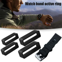 10 Pcs Silikon Ring Jam Tangan Karet Ring Loop Jam Tangan Karet Pengait Jam Tangan Karet 8-12mm