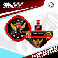 Stiker Decal Tebok Lovebird RADJAWALI RI Sangkar Decal Bisa Custom