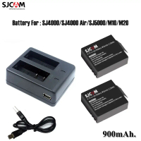 แบต SJ CAM แท้ พร้อมแท่นชาร์จ Dual Charger สำหรับ SJ CAM รุ่น SJ4000 / SJ4000 Air/SJ 5000 /Action Ca
