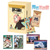 SPY×FAMILY Collection Card For Children Funny Combat Superpower Daily Anime Yor Forger Loid Forger Limited Game Card Kids Gifts