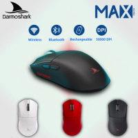 Darmoshark M3PROMAX 4K/8K 2.4G Wireless Bluetooth Gaming Mouse PAW3950 30000 DPI Optical RGB Mice Fo