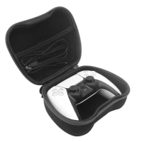 For PS5 Storage Bag EVA Hard Cover Shell Waterproof Handbag Shockproof Portable Travel Case PlayStation 5 Controller Accessories