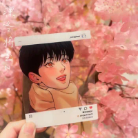 Painter of The Night Anime Card Baek Nakyum Cartoon Acrylic Cards Collection Korean BL Manhwa Shoot Supplies Desktop Display
