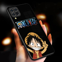 เคสโทรศัพท์กระจก 3D ซูเปอร์ลูฟี่ สำหรับ Samsung Galaxy A22 4G ลรักแรกพบ