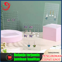 5PCS Display Perhiasan Anting Kalung Bentuk L Model 72 Lobang