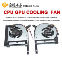 For ASUS ROG TUF Gaming A17 FX95D FX86 FX95G FA506IU FX506 IU FX506LH FX505G FA706 IV FA706IU CPU GPU FX705G FX505D Cooling Fan