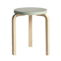 【北歐櫥窗】Artek Stool 60 三腳圓凳(綠湖)