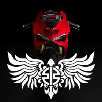 Motorcycle Logo Wings Reflective Sticker Windshield Head Body Helmet Decals For Kawasaki H2 NINJA H2R ZX-10R ZXR750 Z250 Z300