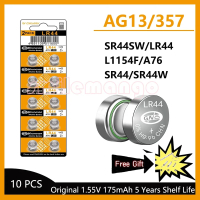 5-50pcs High Capacity LR44 Batteries L1154F AG13 SR44 A76 Premium Alkaline Battery 1.5V Button Coin