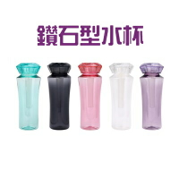 鑽石造型水杯-便攜透明密封環保冷凍杯5色73pp247【獨家進口】【米蘭精品】