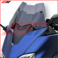Fits For TMAX 560 T-max560 2022 TMAX560 '20-22 Motorcycle Sports Touring Racing Windshield Windscreen Wind Deflector Visor