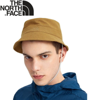 【The North Face 抗UV漁夫帽《卡其》】3VWX/防曬帽/遮陽帽/登山/露營
